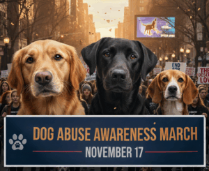 Read more about the article Dog Abuse Awareness March – Rider University Campus